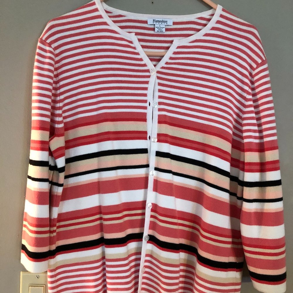 Hampshire Studio women's cardigan size Large